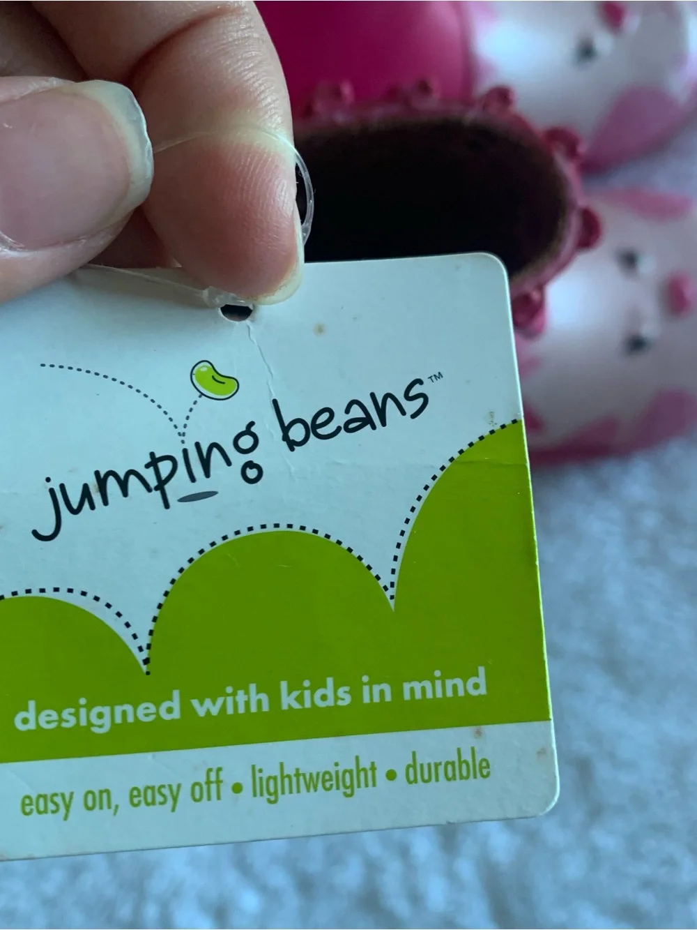 Jumping Beans Toddler Girls Pink Cat Rain Boots, Size toddler Large 8/9 M